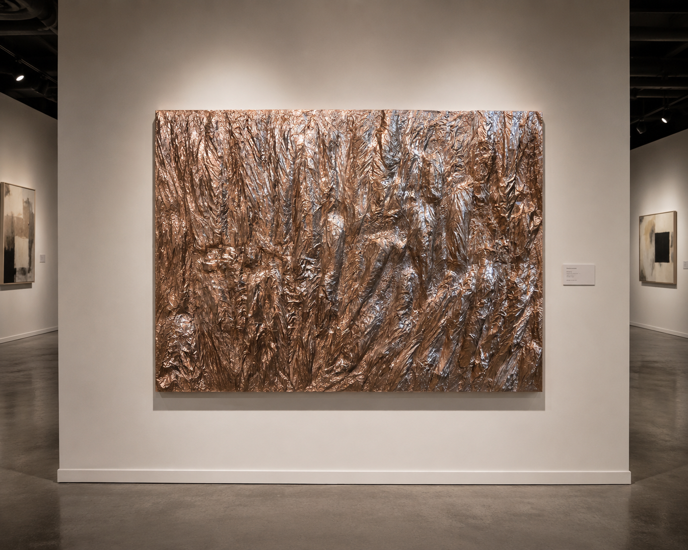 "Bronze Reverie" Wrapped Canvas