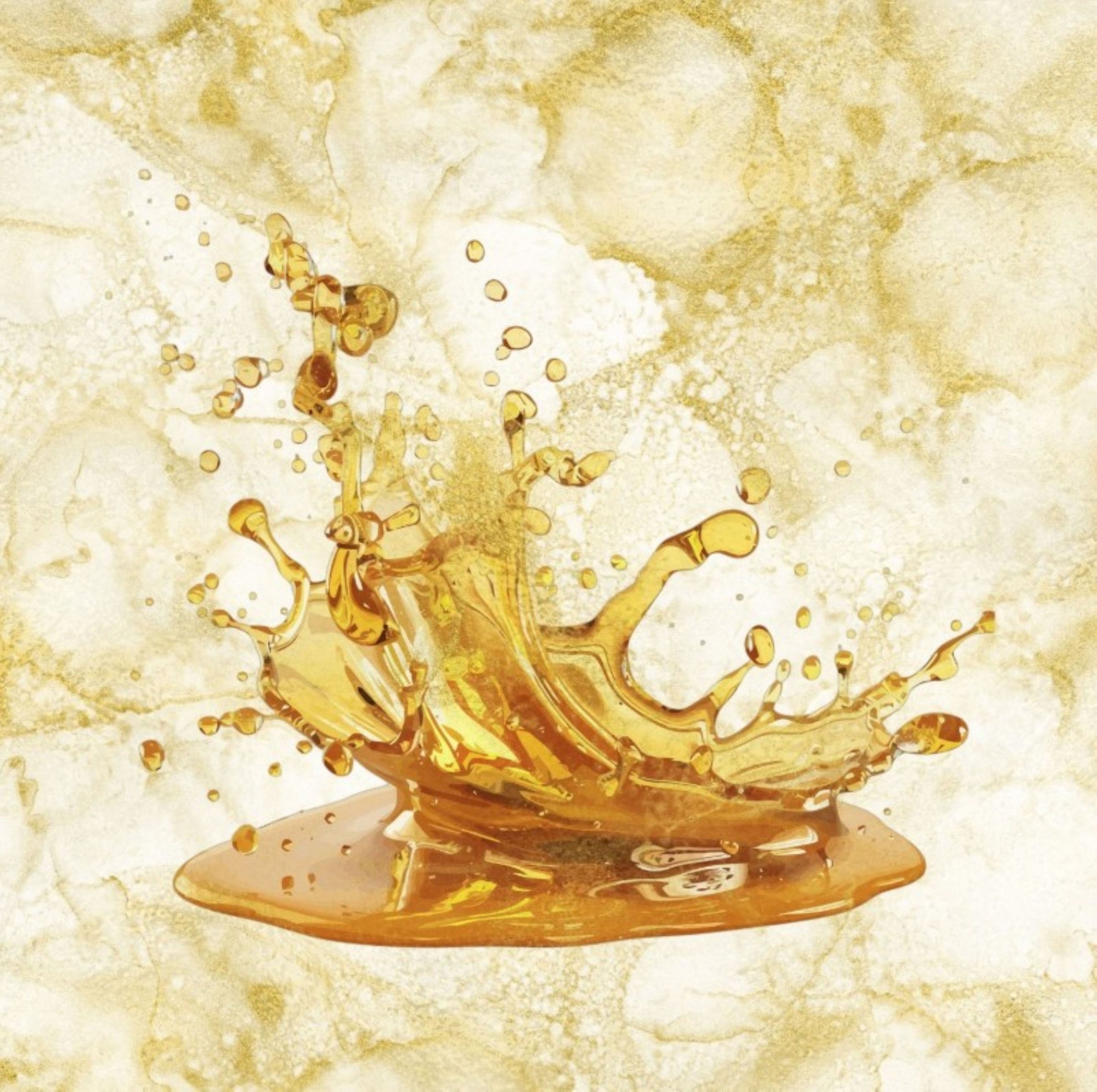 "Golden Surge" Desk calendar