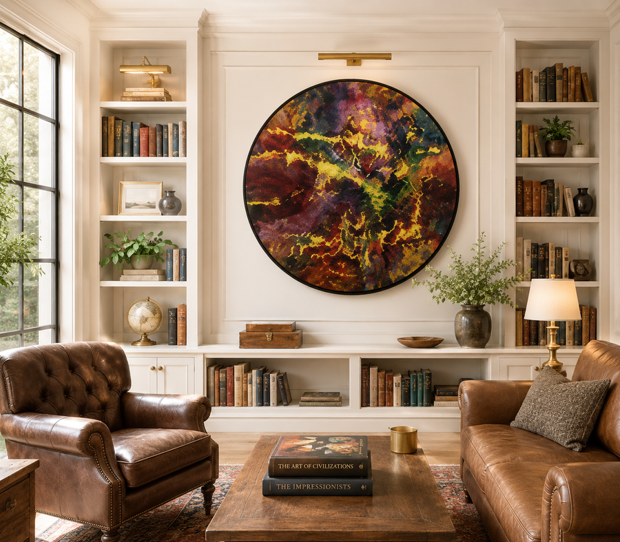 "Solar RIft" Framed Print