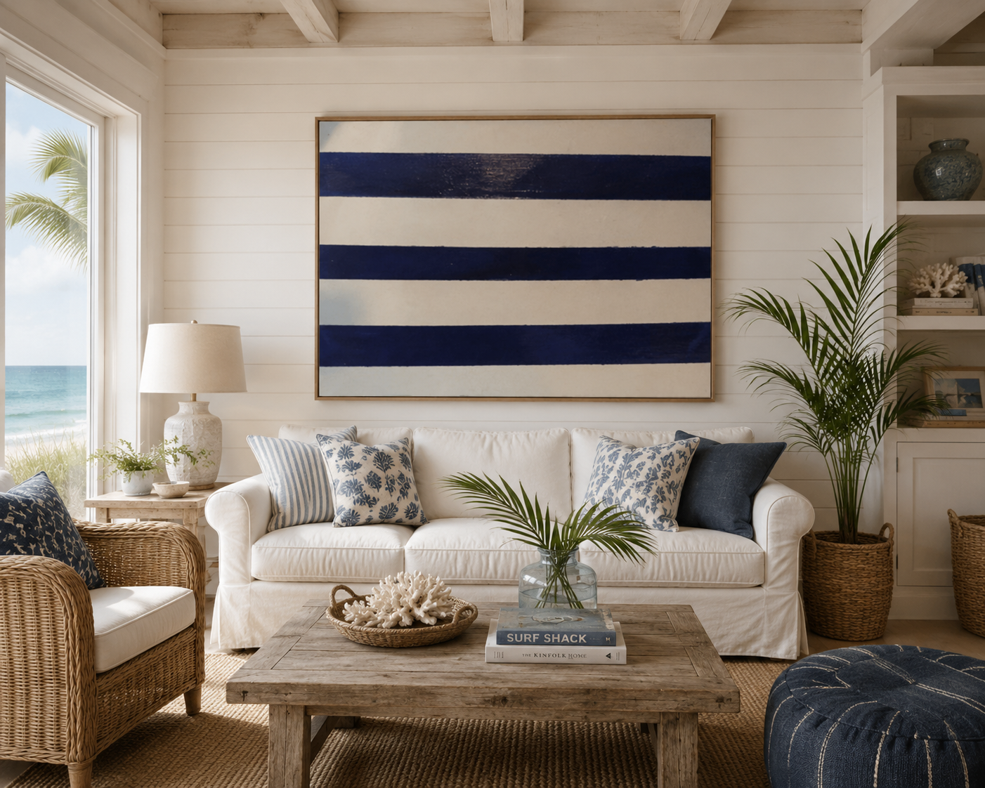 "Still Lines" Wrapped Canvas