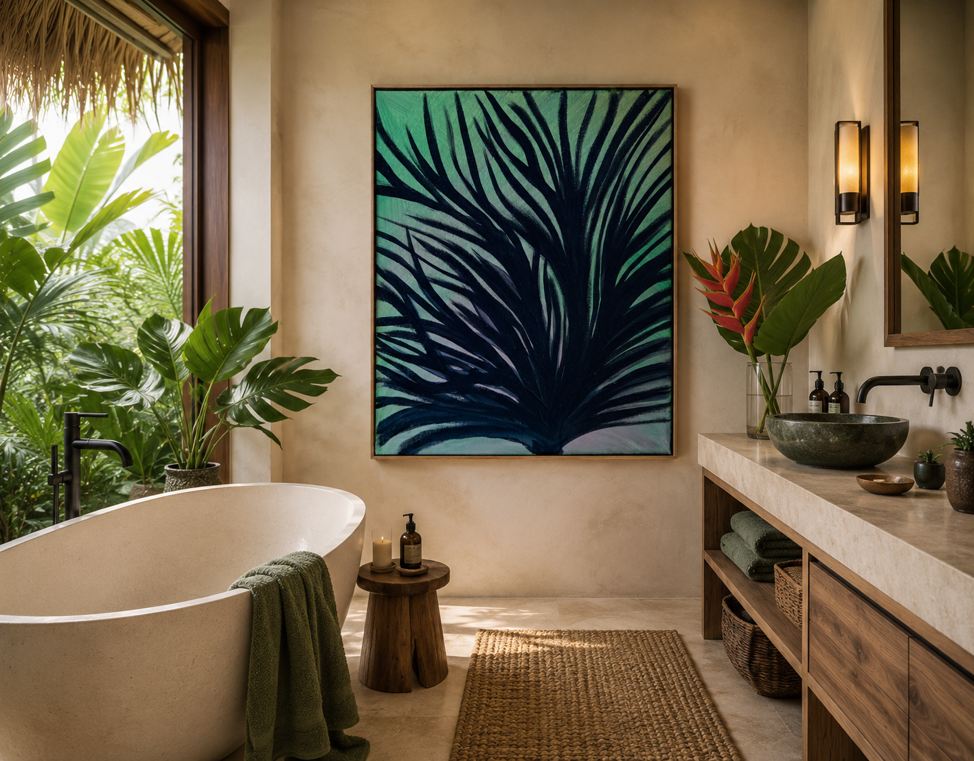 "Tropical Reverie" Digital Print